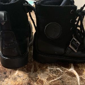 Toddler Polo Boots. 7C. Black